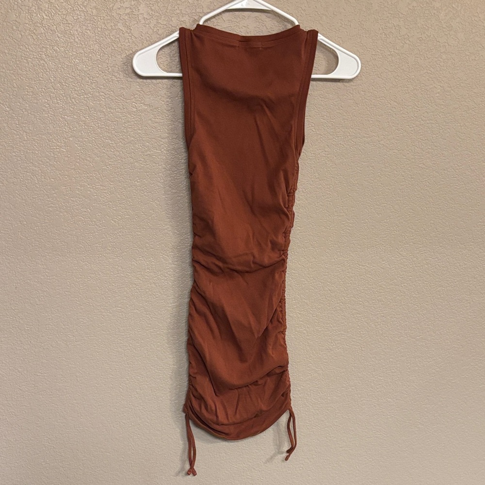 Good American Rust Mini Dress - Picture 2 of 2